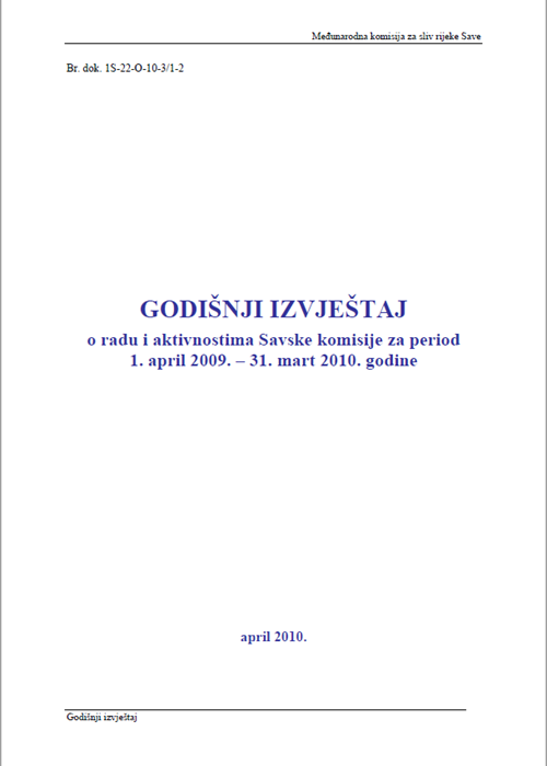 Godišnji izvještaj za finansijsku godinu 2009.