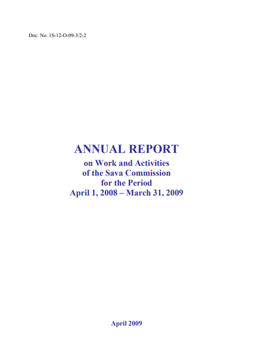 Annual report for FY 2008