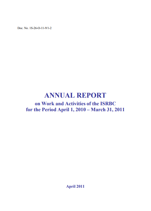 Annual report for FY 2010