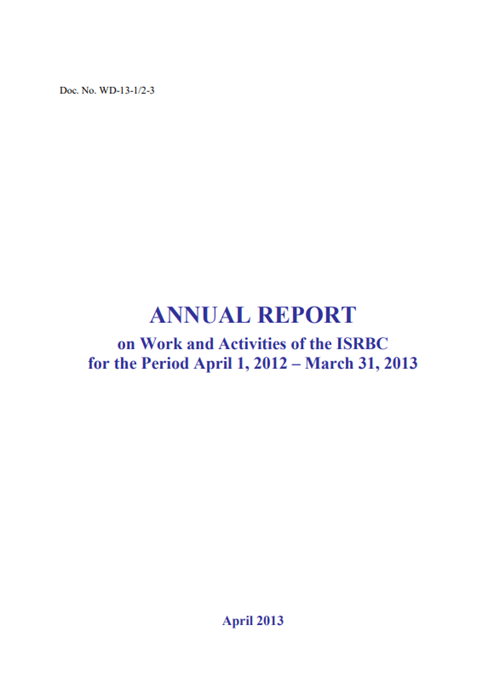Annual report for FY 2012