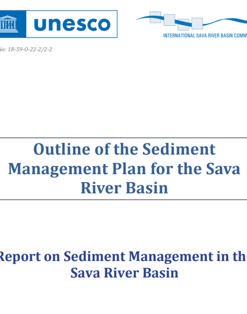 Outline on Sediment Management Plan in the Sava River Basin