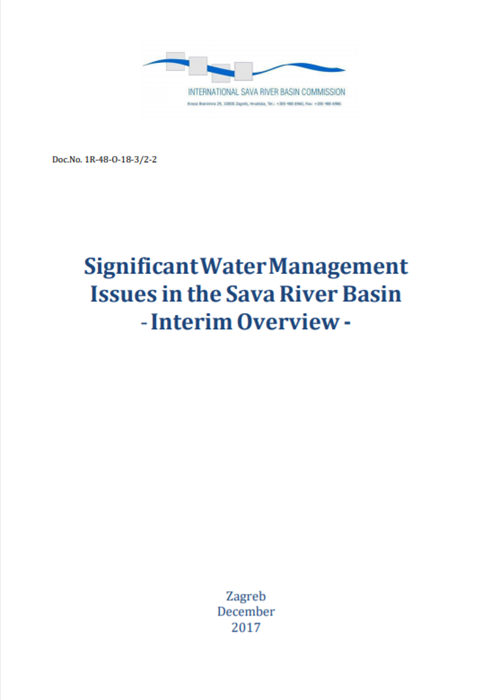 Значајна питања управљања водама у сливу реке Саве